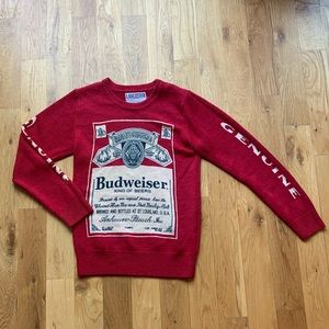 Budweiser sweater